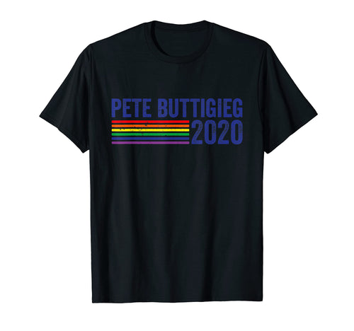 Mayor Pete Buttigieg 2020 Pride Rainbow T-Shirt - Unique Graphic Men Women - T-Shirt, Sweatshirt, Hoodie