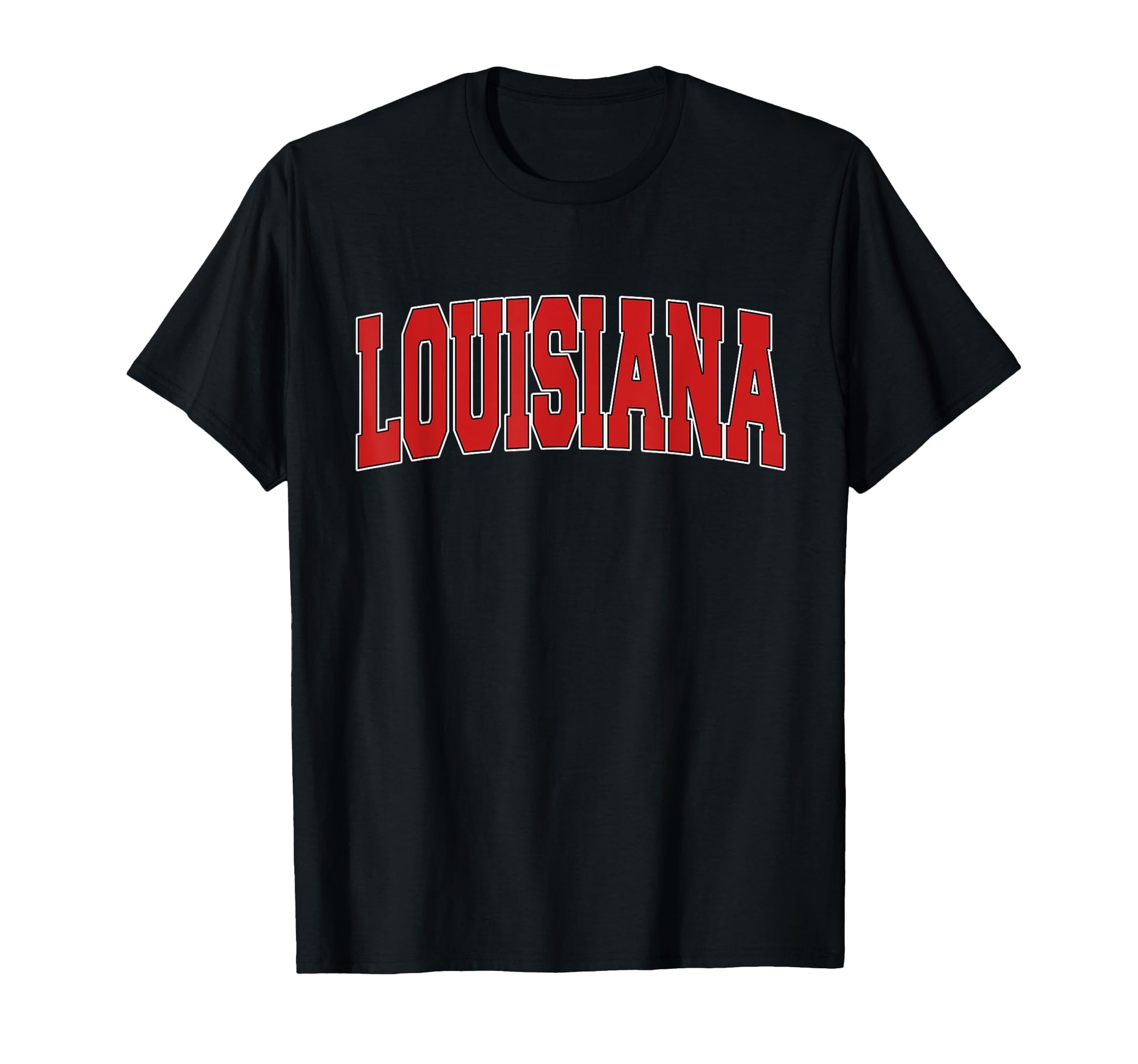 Louisiana Usa State La Varsity Sports T-Shirt - Custom Art Print for Adults - T-Shirt, Sweatshirt, Hoodie