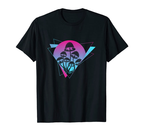 Fungi Vaporwave Aesthetic Mushrooms T-Shirt - Streetwear Style Men Women - T-Shirt, Sweatshirt, Hoodie