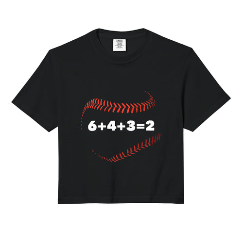 6 4 3 2 Double Play Baseball Comfort Hoodie - Custom Art Print Unisex - T-Shirt, Sweatshirt, Hoodie
