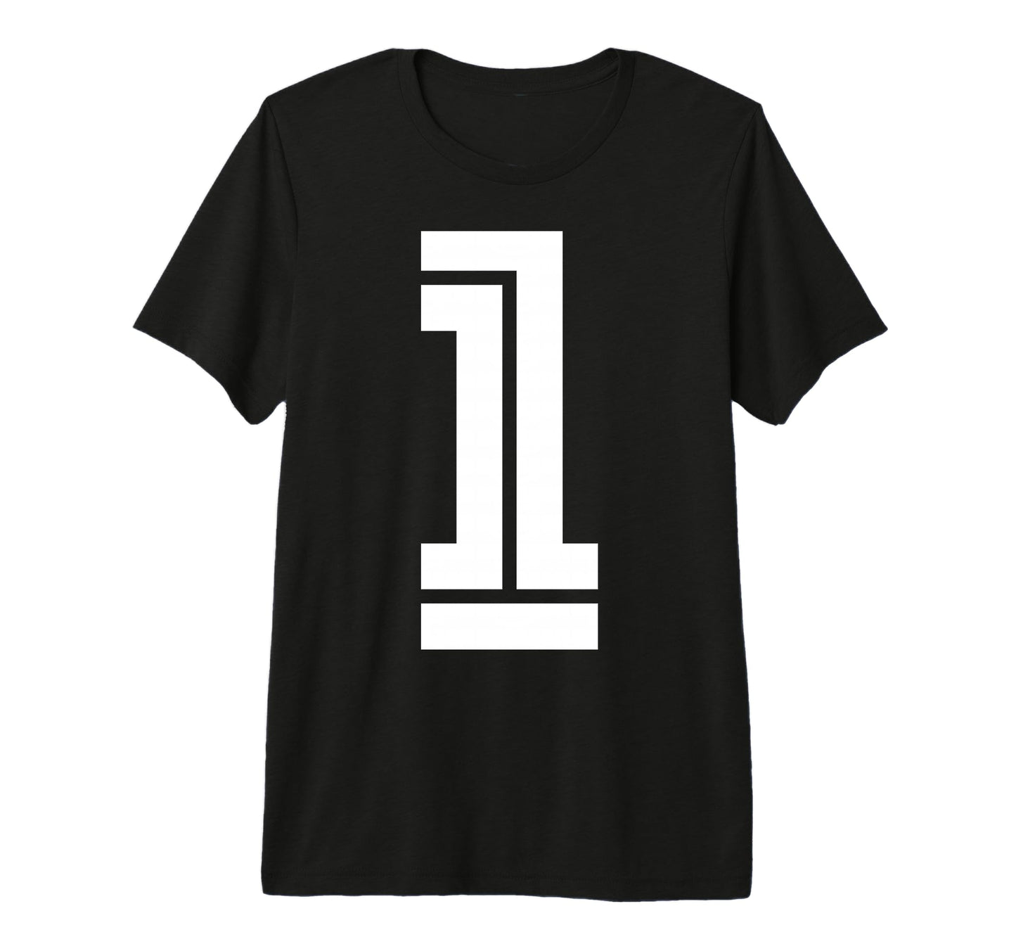 1 Sports Team Number Fan Tri Blend T-Shirt - Streetwear Style for Adults - T-Shirt, Sweatshirt, Hoodie