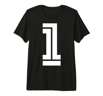 1 Sports Team Number Fan Tri Blend T-Shirt - Streetwear Style for Adults - T-Shirt, Sweatshirt, Hoodie