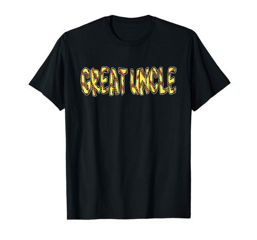 Softball Great Uncle Birthday Party T-Shirt - Graphic Print Men Women - T-Shirt, Sweatshirt, Hoodie