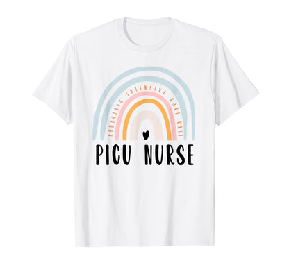 Picu Nurse Pediatric Intensive Boho T-Shirt - Trendy Graphic Unisex - T-Shirt, Sweatshirt, Hoodie