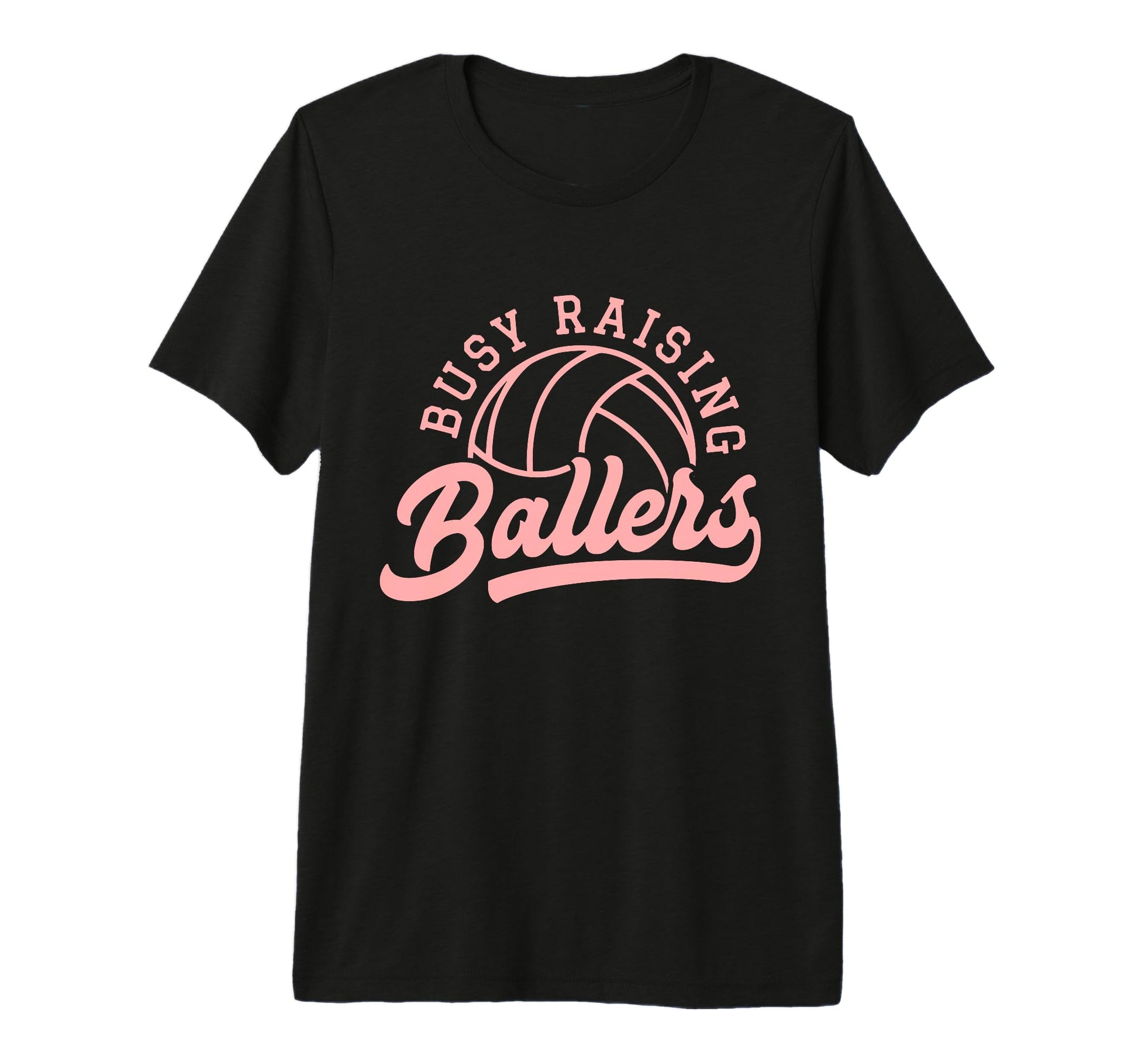 Volleyball Player Coach Busy Raising T-Shirt - Graphic Print Unisex - T-Shirt, Sweatshirt, Hoodie