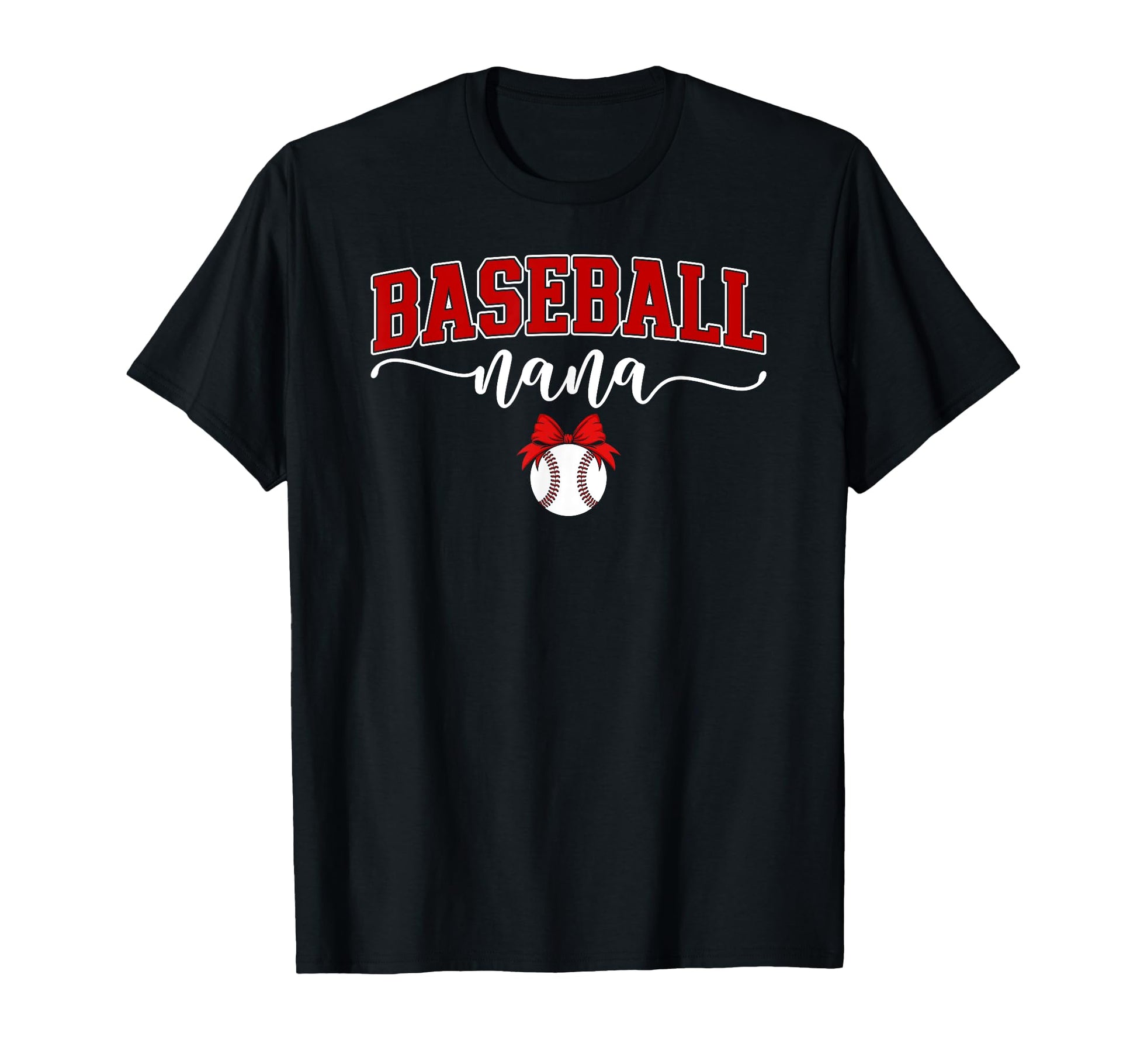 Baseball Nana Grandma Nana Baseball T-Shirt - Unique Graphic Men Women - T-Shirt, Sweatshirt, Hoodie
