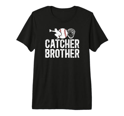 Baseball Catcher Brother Baseball T-Shirt - Aesthetic Graphic for Adults - T-Shirt, Sweatshirt, Hoodie