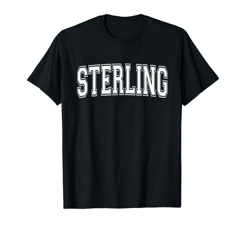 Sterling Il Illinois Usa Sports Varsity T-Shirt - Graphic Print for Adults - T-Shirt, Sweatshirt, Hoodie