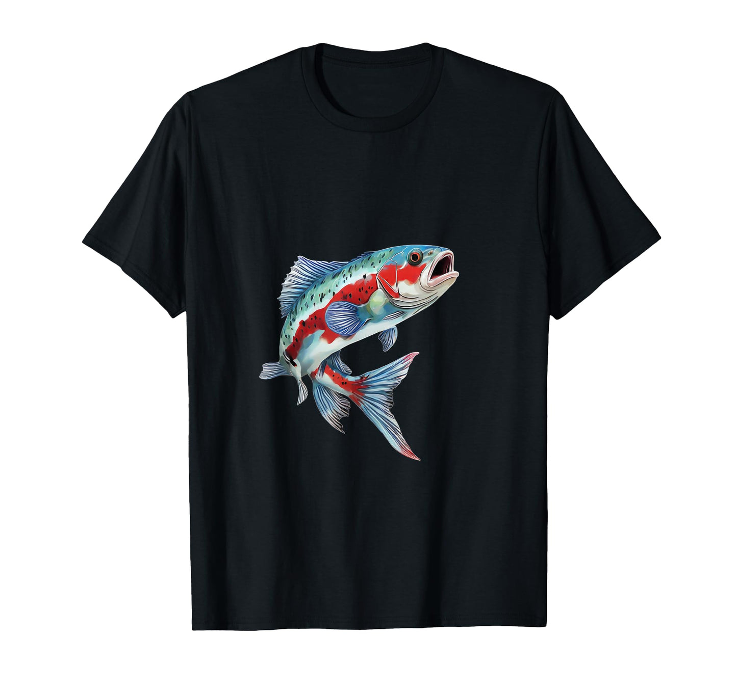 Rainbow Trout Fishing T-Shirt - Graphic Print Unisex - T-Shirt, Sweatshirt, Hoodie