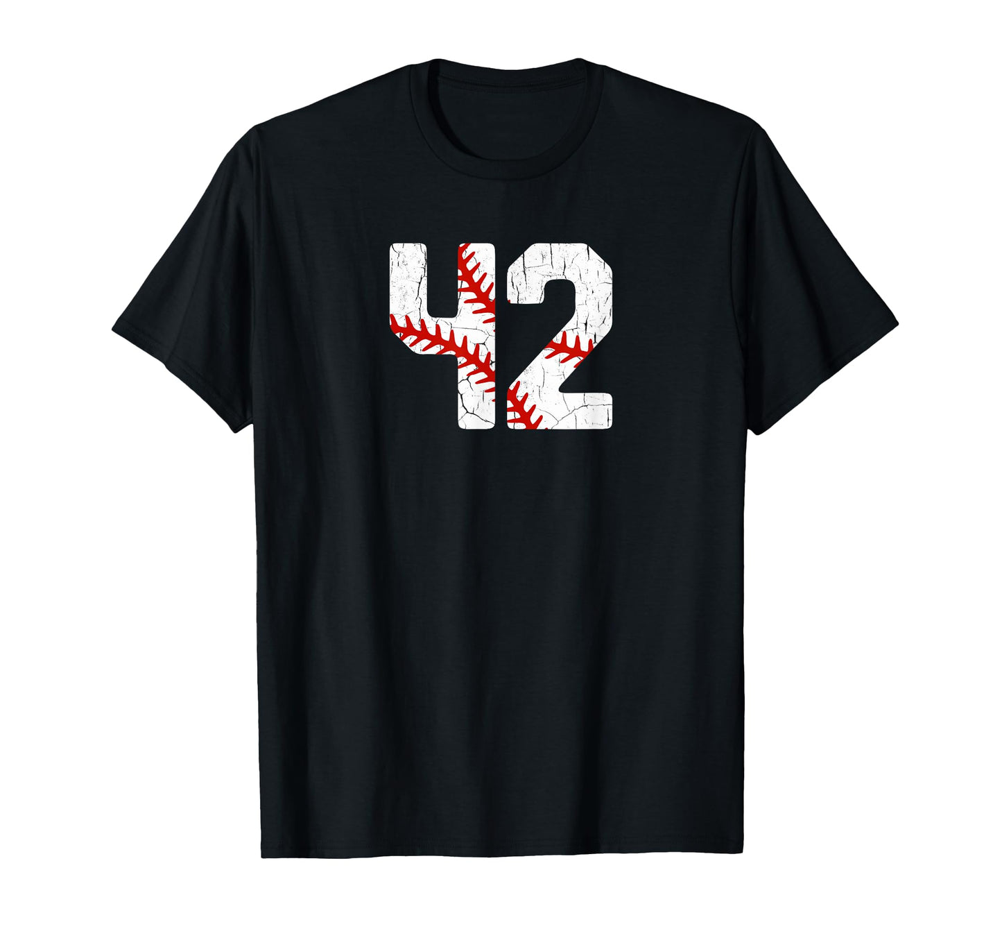 Baseball Player Jersey Number 42 42 T-Shirt - Trendy Graphic Men Women - T-Shirt, Sweatshirt, Hoodie