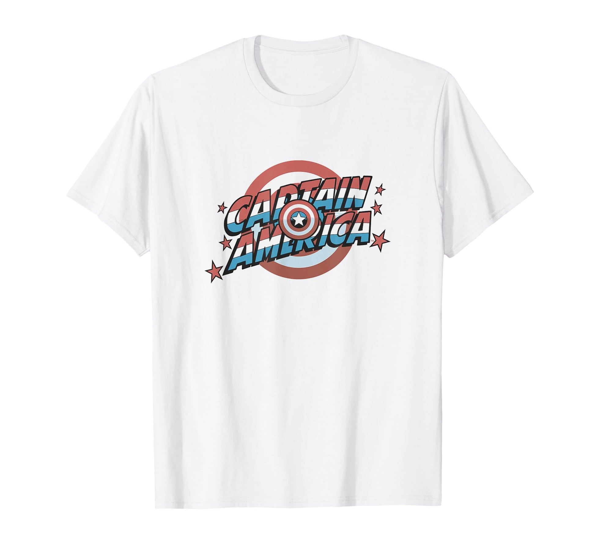 Marvel Comics Captain America Stripes T-Shirt - Unique Graphic Men Women - T-Shirt, Sweatshirt, Hoodie