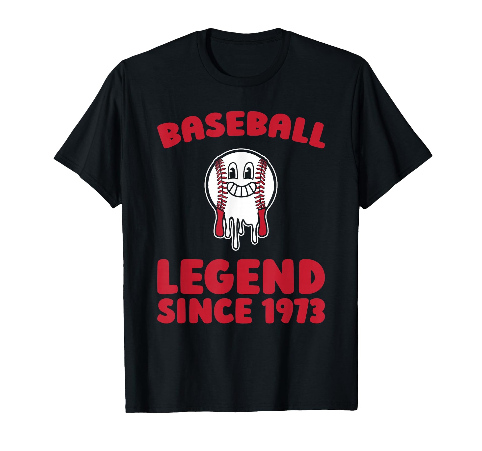 Born 1973 Baseballer Sport Team T-Shirt - Casual Everyday Wear Unisex - T-Shirt, Sweatshirt, Hoodie
