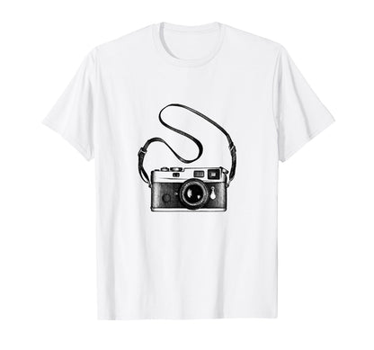 Photographers Camera T-Shirt - Custom Art Print Unisex - T-Shirt, Sweatshirt, Hoodie