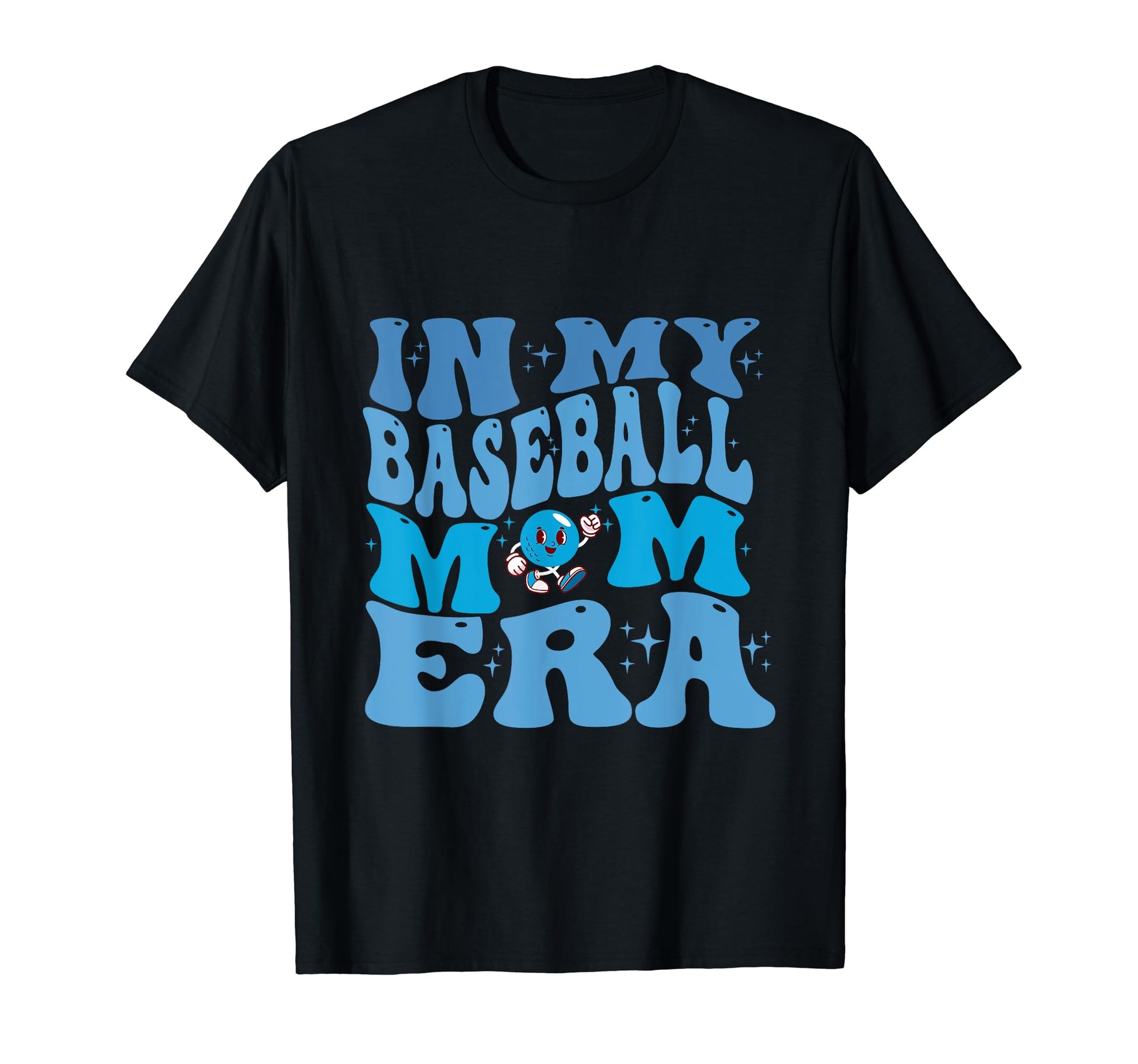 My Baseball Mom Era Funny Baseball T-Shirt - Custom Art Print for Adults - T-Shirt, Sweatshirt, Hoodie
