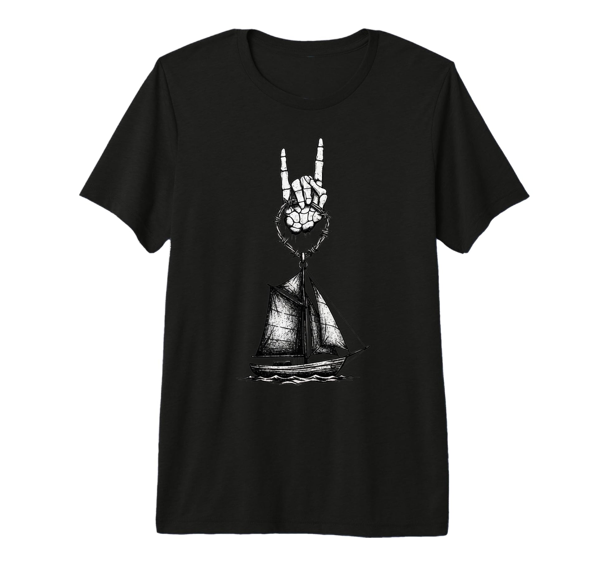 Mens Sailboat Sailing Sailor 90S Alt T-Shirt - Aesthetic Graphic Unisex - T-Shirt, Sweatshirt, Hoodie