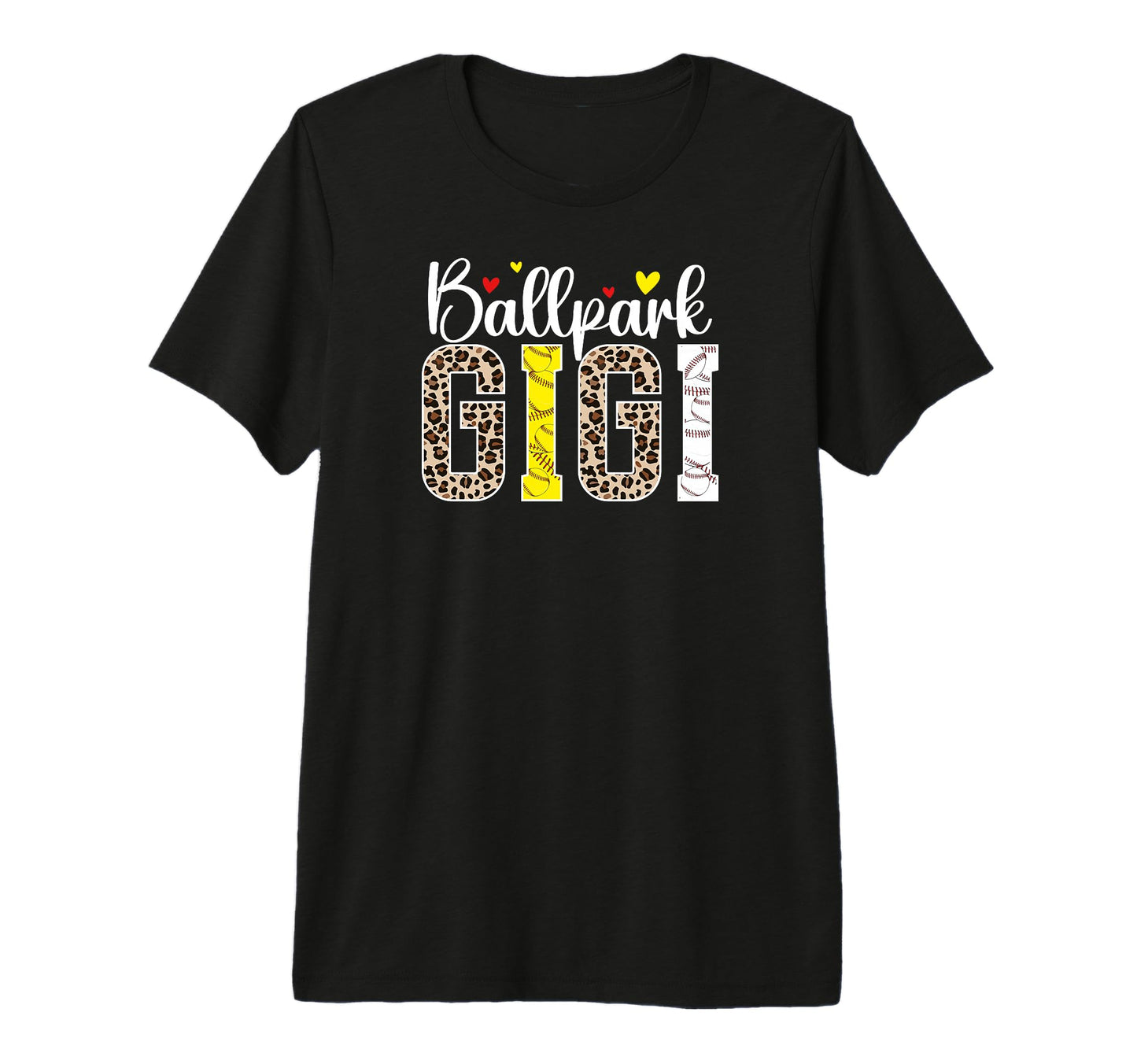 Ballpark Gigi Leopard Baseball T-Shirt - Aesthetic Graphic Men Women - T-Shirt, Sweatshirt, Hoodie