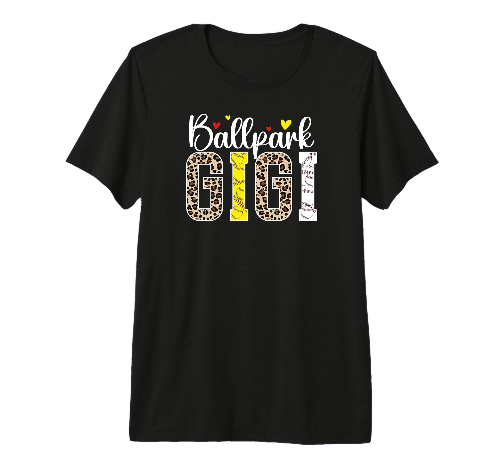 Ballpark Gigi Leopard Baseball T-Shirt - Aesthetic Graphic Men Women - T-Shirt, Sweatshirt, Hoodie