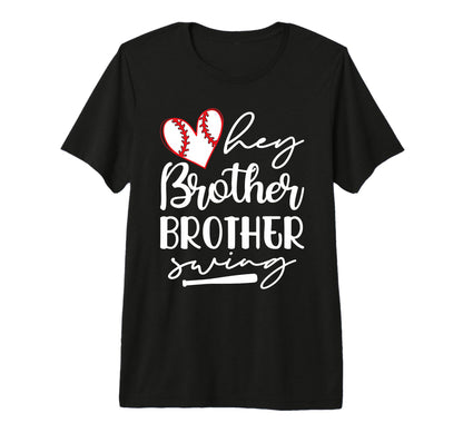 Hey Brother Brother Swing Baseball T-Shirt - Streetwear Style Men Women - T-Shirt, Sweatshirt, Hoodie