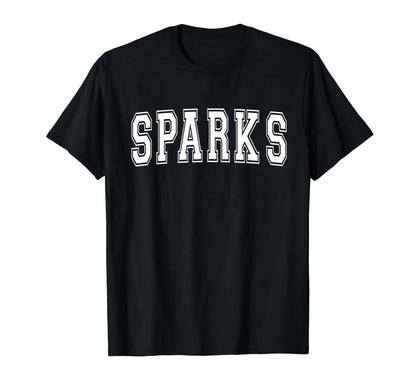 Sparks Nv Nevada Usa Sports Varsity T-Shirt - Unique Graphic Men Women - T-Shirt, Sweatshirt, Hoodie