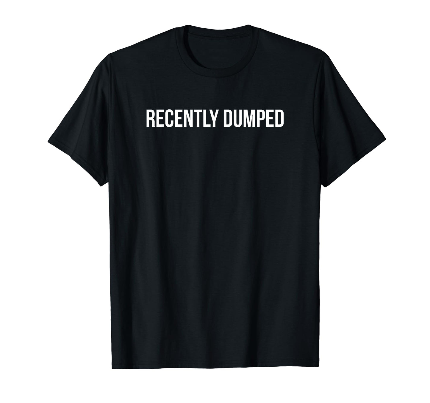Recently Dumped Funny Y2K Aesthetic T-Shirt - Custom Art Print for Adults - T-Shirt, Sweatshirt, Hoodie