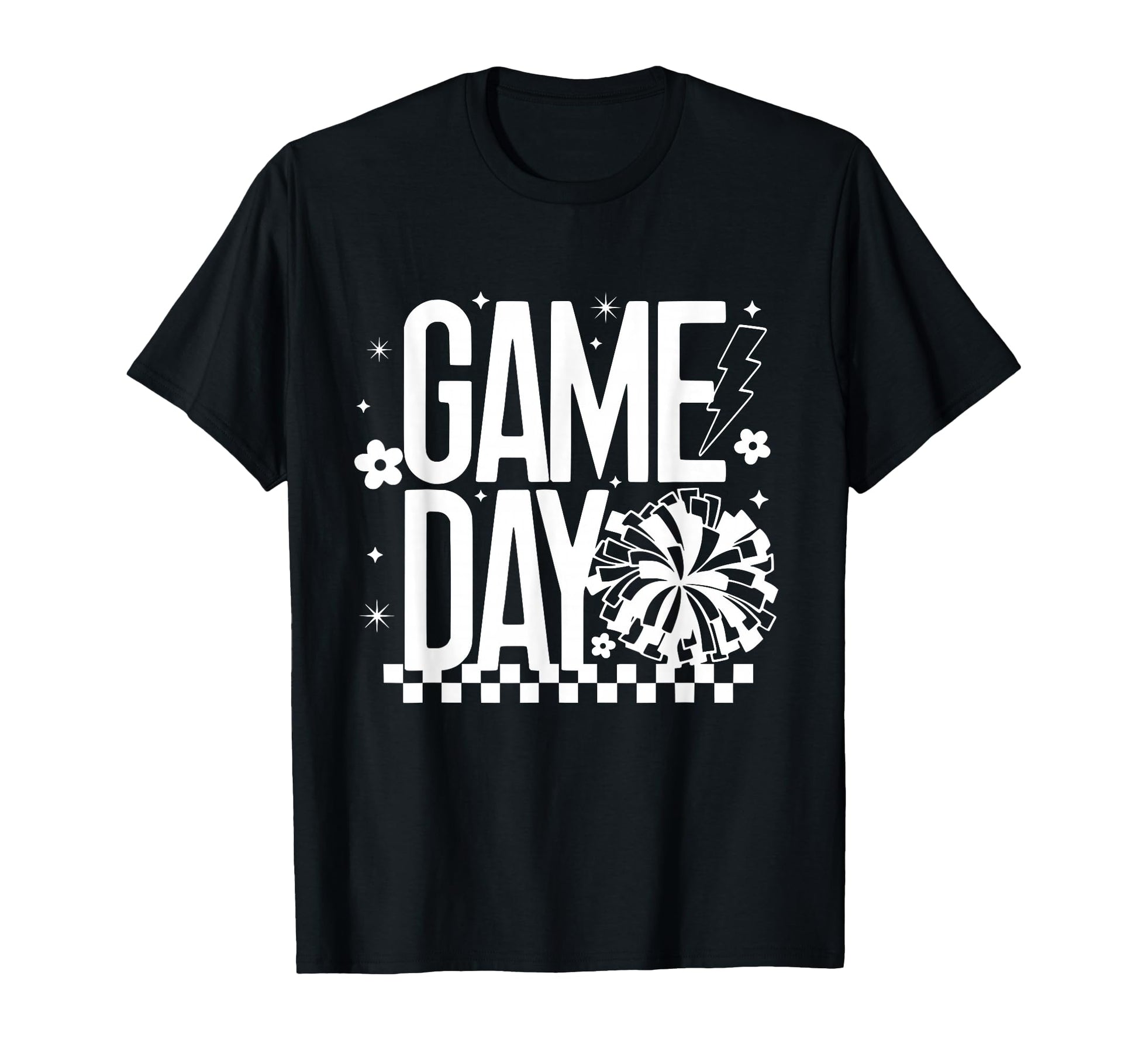 Game Day Cheer Mom Cheerleading T-Shirt - Streetwear Style for Adults - T-Shirt, Sweatshirt, Hoodie