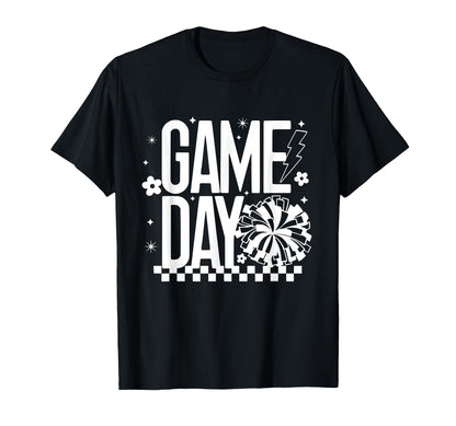 Game Day Cheer Mom Cheerleading T-Shirt - Streetwear Style for Adults - T-Shirt, Sweatshirt, Hoodie