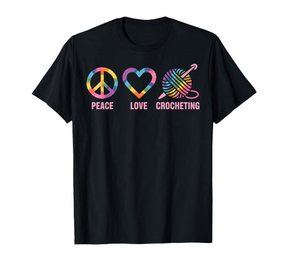 Funny Crocheting Crocheter Crochet T-Shirt - Unique Graphic for Adults - T-Shirt, Sweatshirt, Hoodie