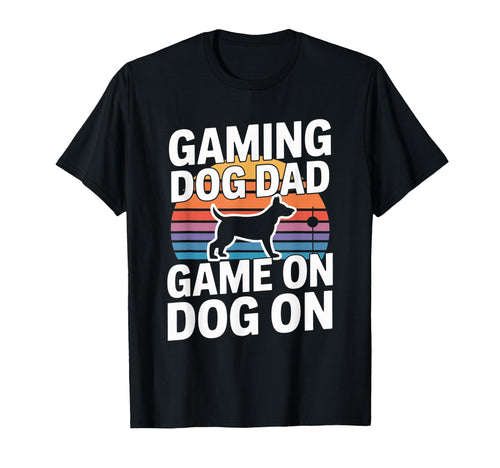 Funny Gaming Dog Dad Game Dog T-Shirt - Streetwear Style for Adults - T-Shirt, Sweatshirt, Hoodie