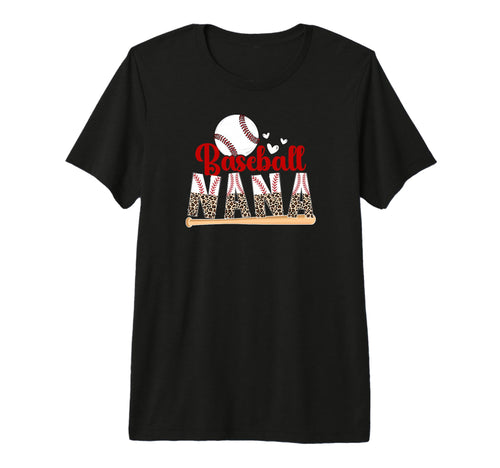 Baseball Nana Leopard Nana T-Shirt - Casual Everyday Wear Men Women - T-Shirt, Sweatshirt, Hoodie