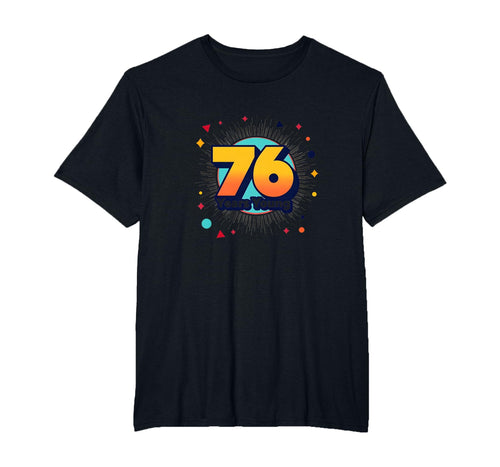 76 Years Young Birthday Gift T-Shirt - Aesthetic Graphic for Adults - T-Shirt, Sweatshirt, Hoodie