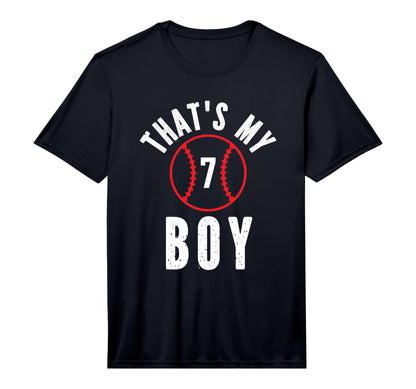 Thats My Baseball Number 7 T-Shirt - Casual Everyday Wear Unisex - T-Shirt, Sweatshirt, Hoodie