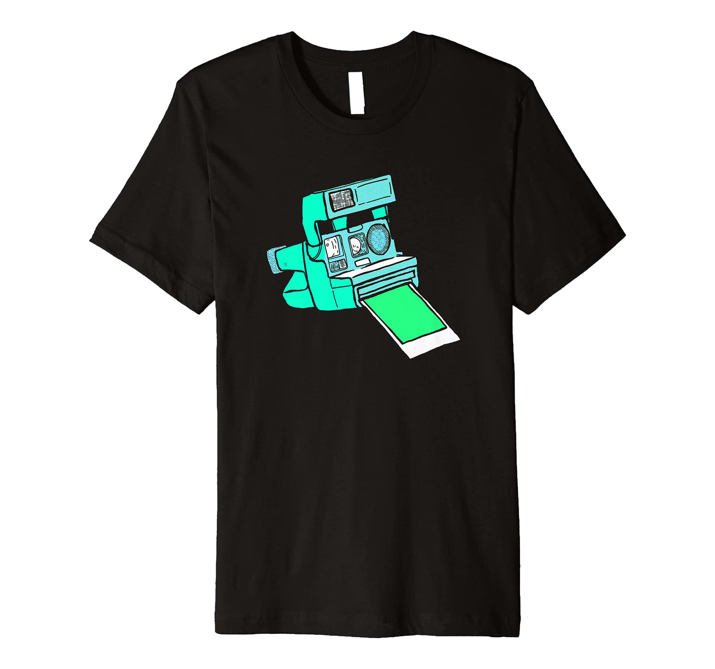 Instant Camera Eighties Photography T-Shirt - Fun Novelty Design Men Women - T-Shirt, Sweatshirt, Hoodie