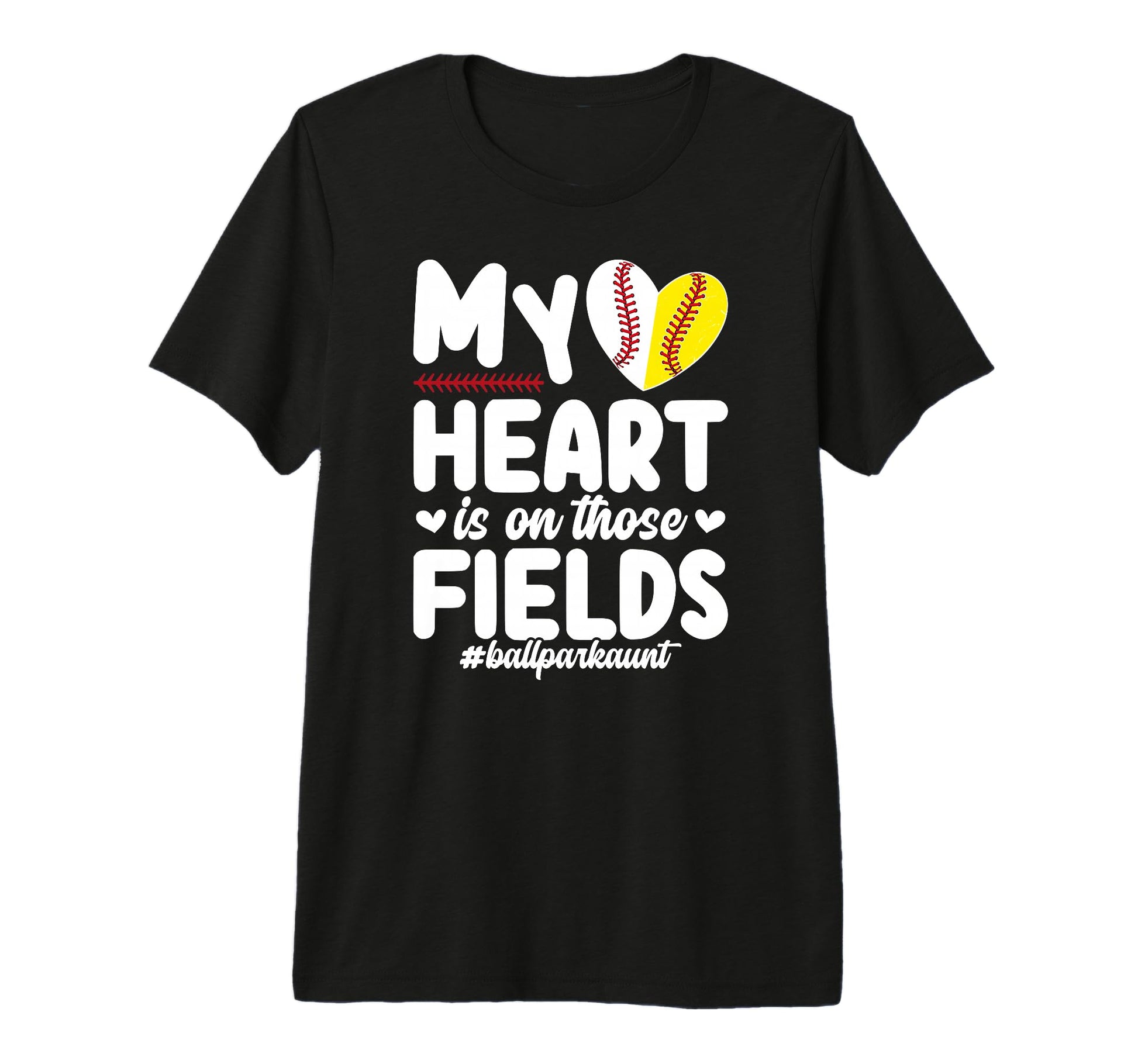Those Fields Ballpark Aunt Baseball T-Shirt - Streetwear Style Men Women - T-Shirt, Sweatshirt, Hoodie