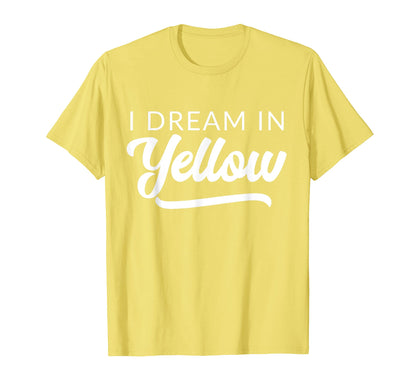 Yellow Team Spirit Day Color Wars T-Shirt - Casual Everyday Wear Men Women - T-Shirt, Sweatshirt, Hoodie