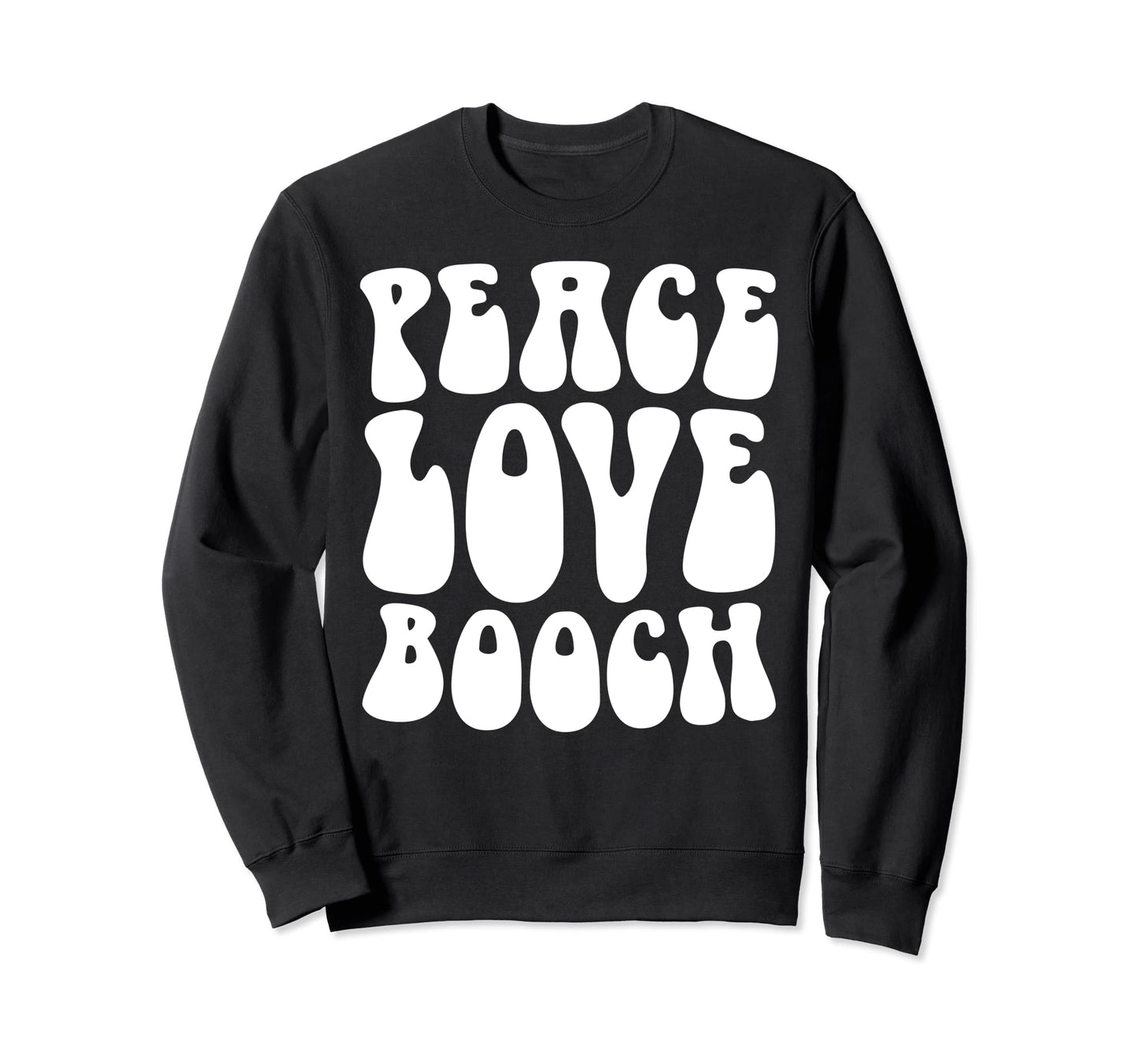 Peace Love Kombucha Making Sweatshirt - Unique Graphic Unisex - T-Shirt, Sweatshirt, Hoodie