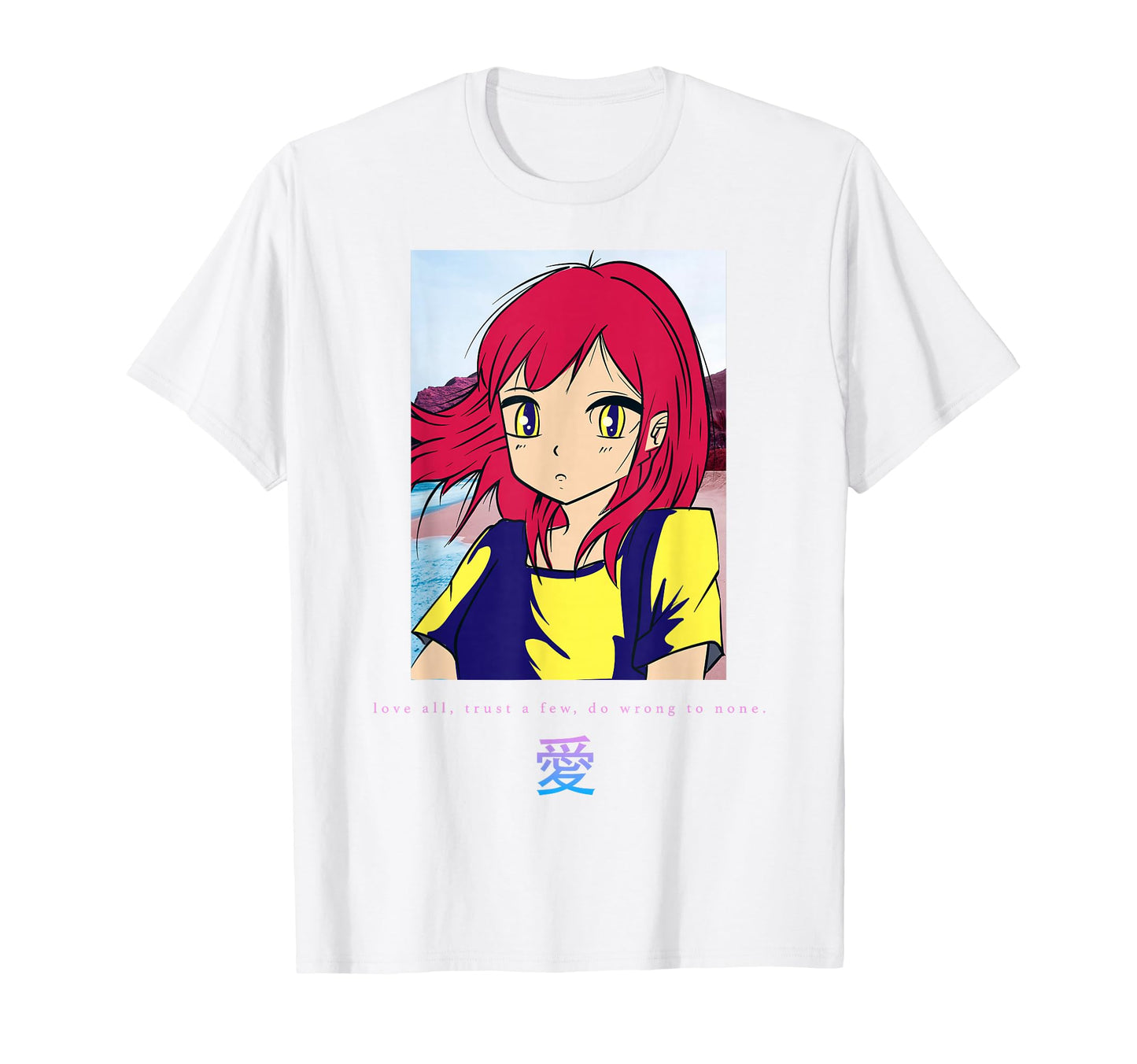 Anime Love Japanese Aesthetic T-Shirt - Novelty Apparel Men Women - T-Shirt, Sweatshirt, Hoodie