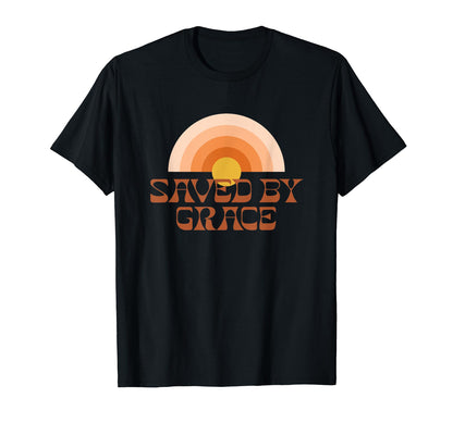 Saved Grace Rainbow Christian Faith T-Shirt - Trendy Graphic Men Women - T-Shirt, Sweatshirt, Hoodie