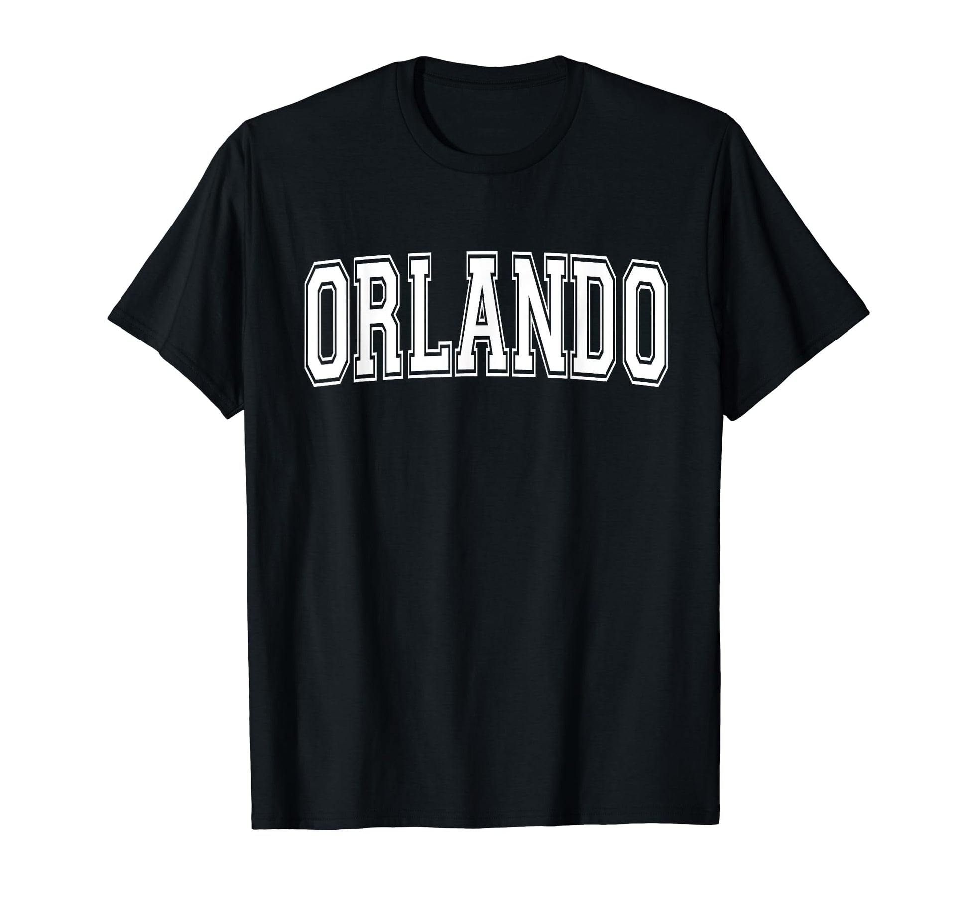 Orlando Fl Florida Usa Sports Varsity T-Shirt - Trendy Graphic Unisex - T-Shirt, Sweatshirt, Hoodie
