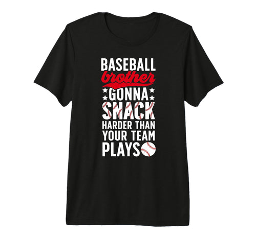 Funny Baseball Brother Baseball T-Shirt - Aesthetic Graphic for Adults - T-Shirt, Sweatshirt, Hoodie