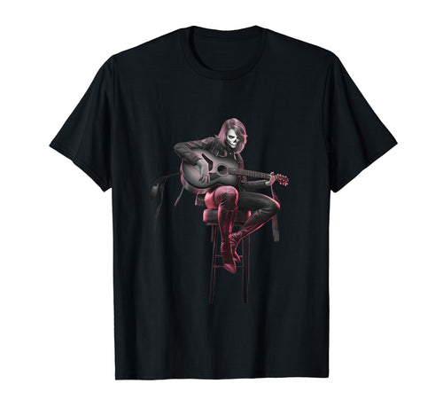 Timeless Rock Star Playing Guitar Iconic T-Shirt - Graphic Print Unisex - T-Shirt, Sweatshirt, Hoodie