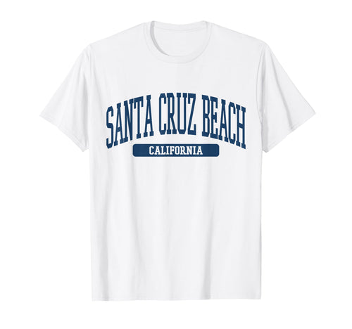 Santa Cruz Beach California Souvenir T-Shirt - Fun Novelty Design Unisex - T-Shirt, Sweatshirt, Hoodie
