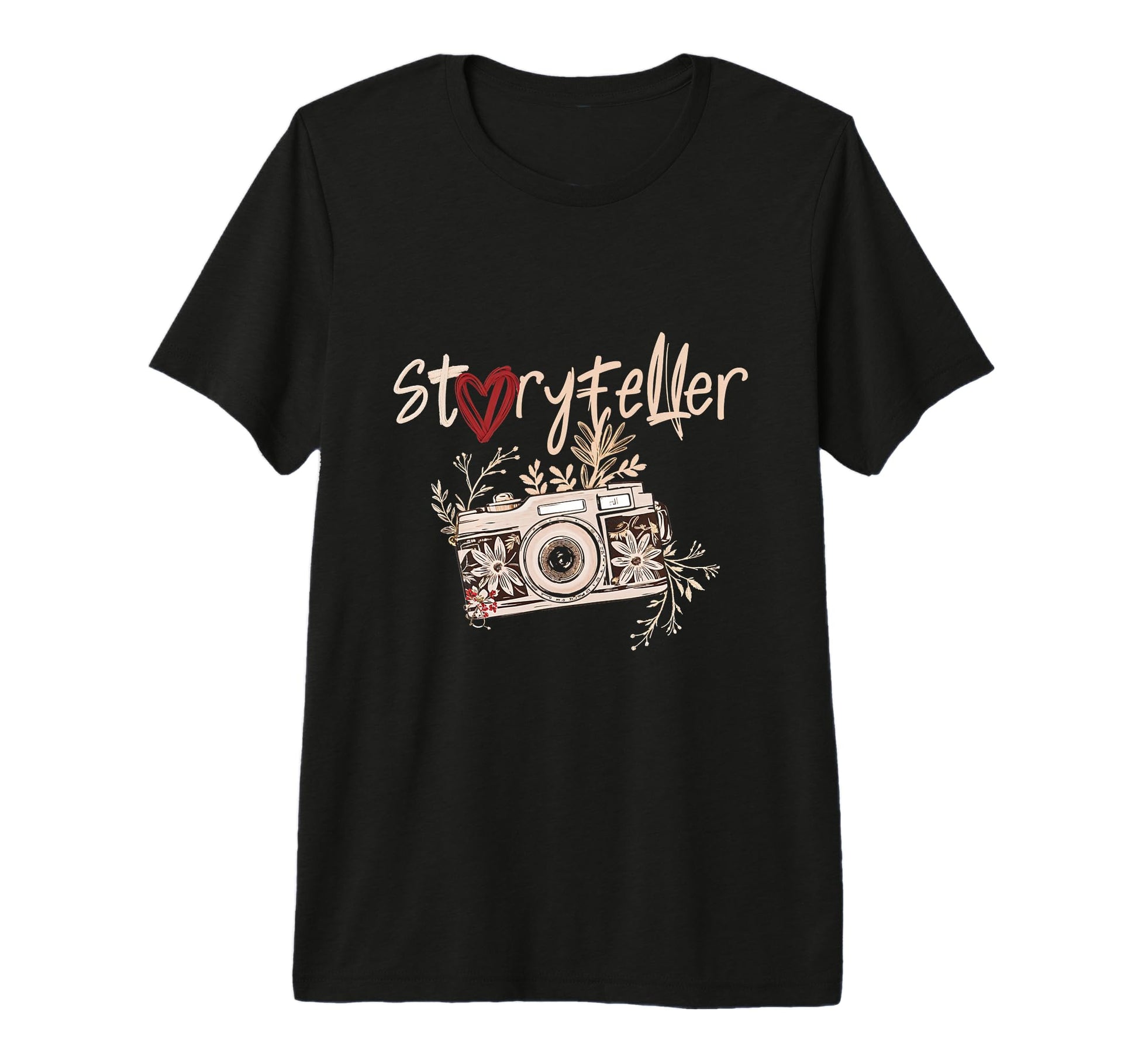 Storyteller Camera Photos T-Shirt - Custom Art Print for Adults - T-Shirt, Sweatshirt, Hoodie