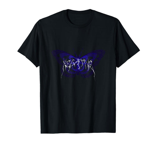 Butterfly Negative Y2K Grunge T-Shirt - Custom Art Print Men Women - T-Shirt, Sweatshirt, Hoodie