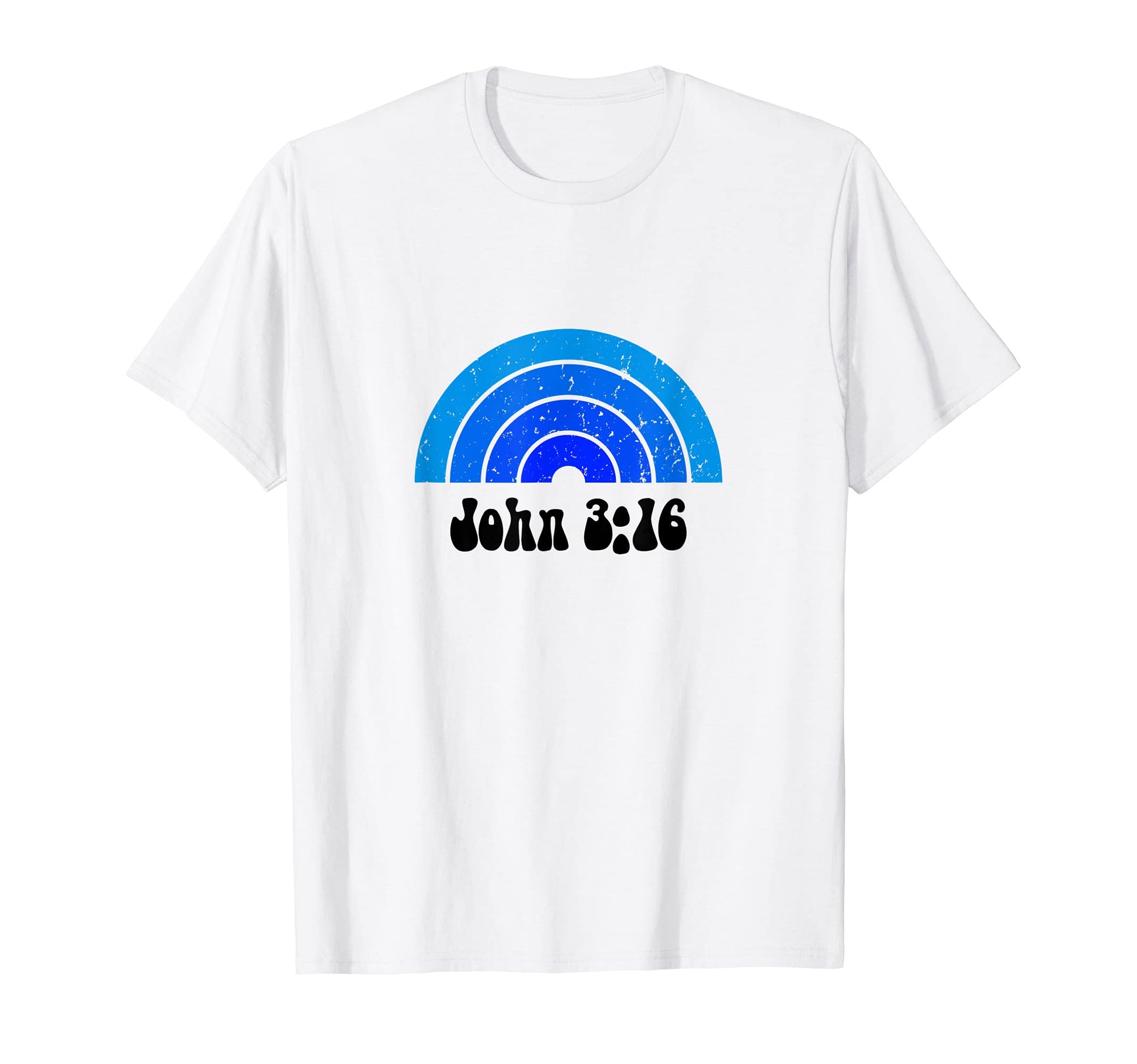 Christian Bible John Verse 60S Fun T-Shirt - Minimalist Print Unisex - T-Shirt, Sweatshirt, Hoodie