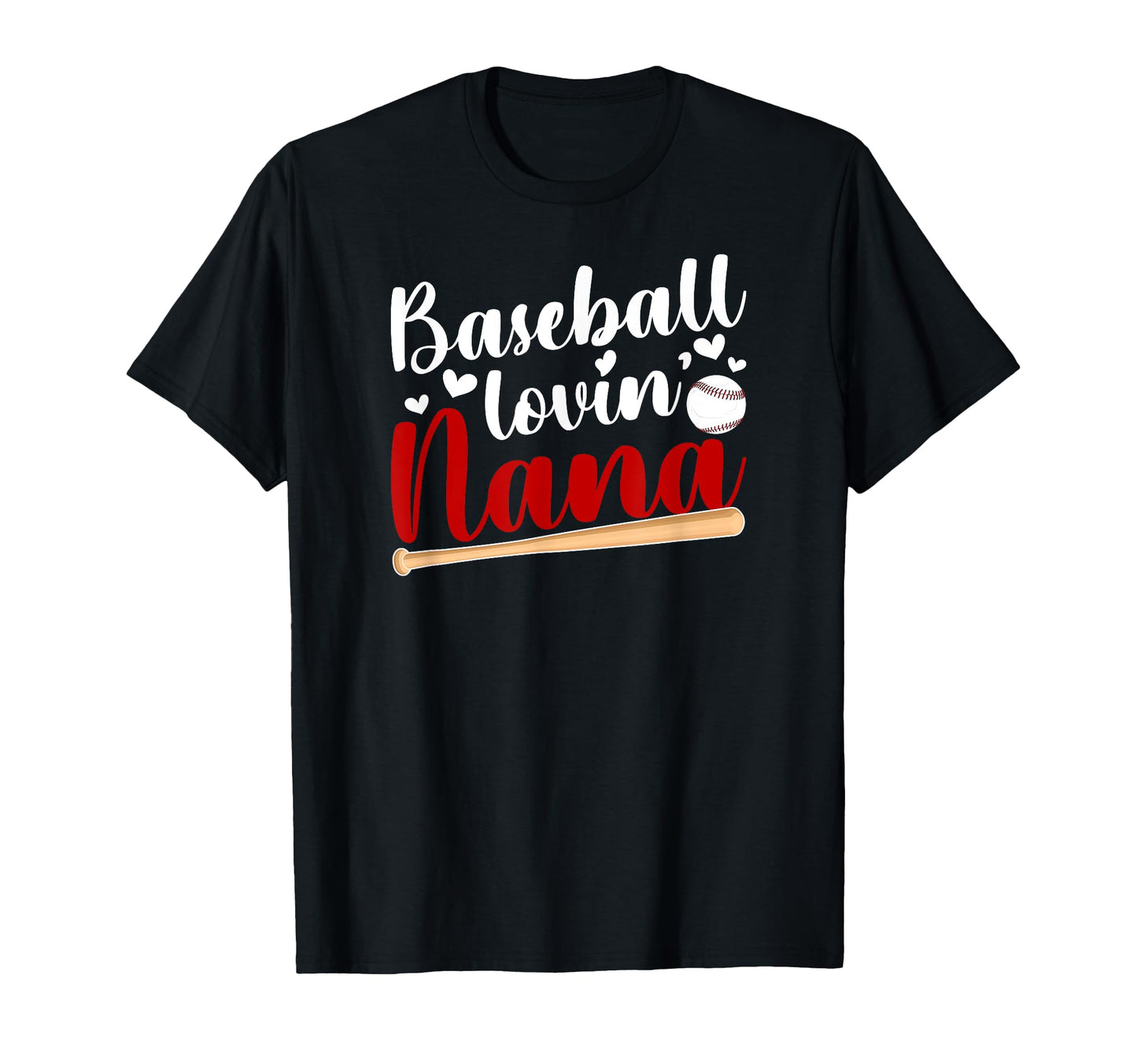 Baseball Lovin Nana Baseball Nana T-Shirt - Minimalist Print Men Women - T-Shirt, Sweatshirt, Hoodie