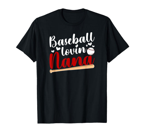 Baseball Lovin Nana Baseball Nana T-Shirt - Minimalist Print Men Women - T-Shirt, Sweatshirt, Hoodie
