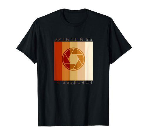 Camera Aperture Photography Color T-Shirt - Aesthetic Graphic Unisex - T-Shirt, Sweatshirt, Hoodie