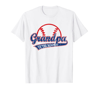Funny Baseball Grandpa Rookie T-Shirt - Casual Everyday Wear Unisex - T-Shirt, Sweatshirt, Hoodie