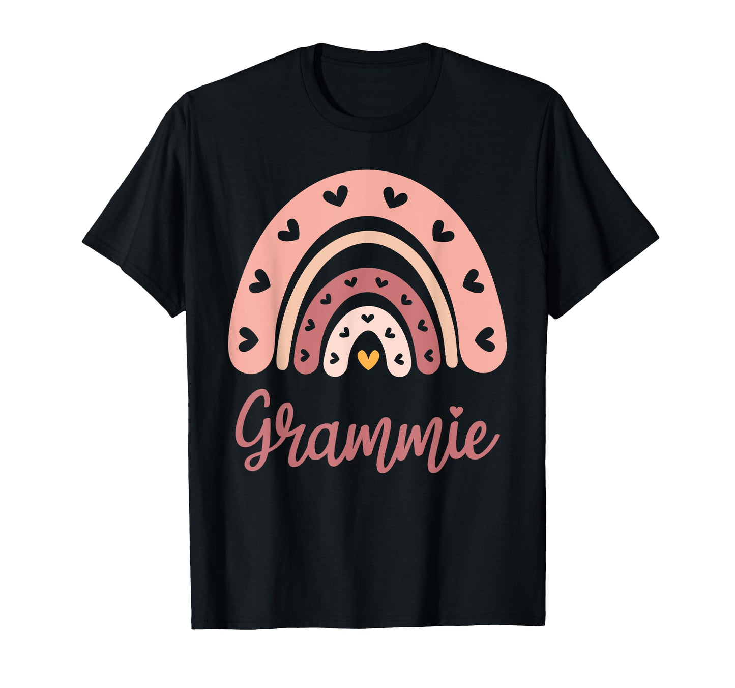 Grammie Birthday Rainbow Boho T-Shirt - Casual Everyday Wear for Adults - T-Shirt, Sweatshirt, Hoodie