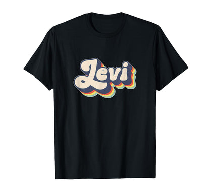Levi Name Personalized Surname First T-Shirt - Graphic Print for Adults - T-Shirt, Sweatshirt, Hoodie